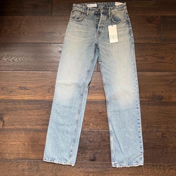 Zara New Straight Fit Women’s Jeans - Picture 3 of 7